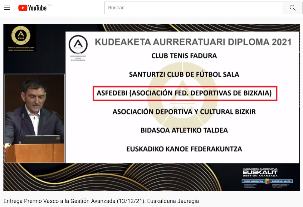 ASFEDEBI-k Kudeaketa Aurreratuko diploma berritu du